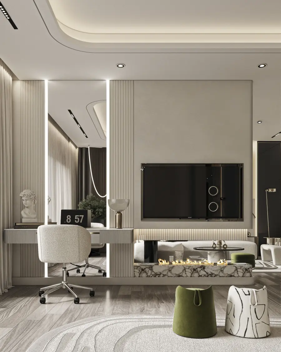  Image 3 of Modern BedRoom project