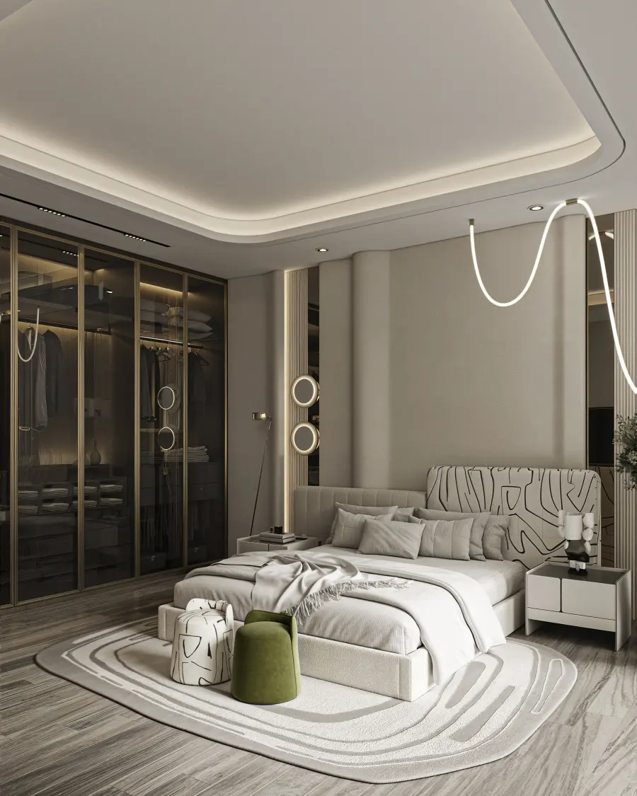  Image 5 of Modern BedRoom project